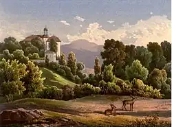 1857-1883 Château de Domanze qui fut acheté en 1771 par Ernst Sigismund von Tschirschky und Bögendorff (1727–1800). Revendu en 1832 au futur Général de la Cavalerie et ministre-président, le comte Friedrich Wilhelm Graf von Brandenburg. En 2014 le château est en cours de restauration.