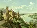 Château de Stolzenfels dominant le Rhin