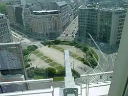 Rond-point Robert-Schuman à Bruxelles.