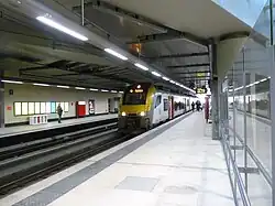 Gare souterraine de Schuman.