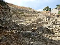 Le théâtre romain.