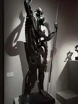 Pablo Gargallo, Le prophète, bronze, 1933.