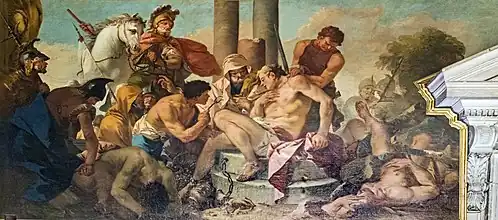 Le Martyre des frères Macchabées Giustino Menescardi