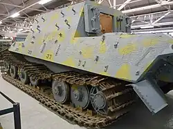 Vue arrière du no&nbsp;305004 permettant de voir la Zimmerit.