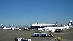 Alaska Airlines à SEA.