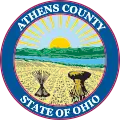 Blason de Comté d'Athens(Athens County)