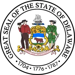 Blason de Delaware