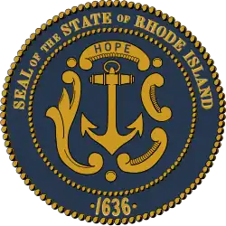 Blason de Rhode Island