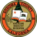 Blason de Comté de Sonoma(en) Sonoma County