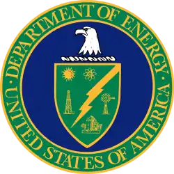 Sceau du département américain de l'énergie.