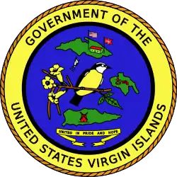 Blason de Îles Vierges des États-Unis