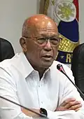 Delfin Lorenzana, secrétaire à la Défense nationale