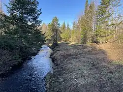 Cours d'eau Trépanier, chemin du Lac Pratte, Shawinigan