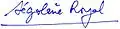 Signature de Ségolène Royal
