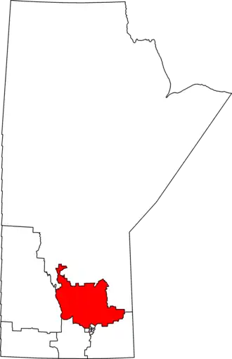 Carte de la circonscription