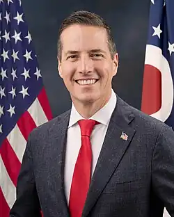 Bernie Moreno (R), sénateur depuis 2025.