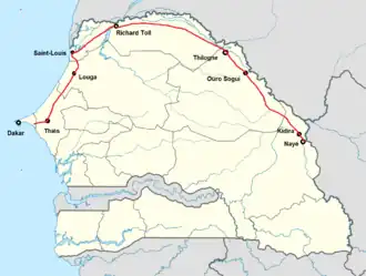 Image illustrative de l’article Route nationale 2 (Sénégal)