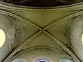 Voûte de la 2e&nbsp;travée.