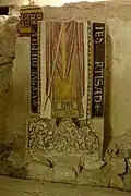 Peinture murale - Frotland Ier, évêque de Senlis mort en 1058.