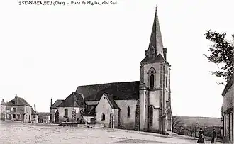 La place de l’Église, côté sud.