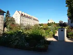 Jardin du Palais Archiépiscopal.