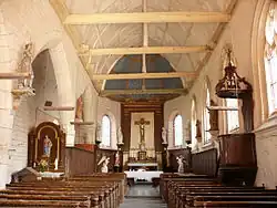 Intérieur de l'église Saint-Nicolas.