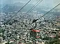 Vue aérienne de Séoul depuis le téléphérique de Namsan, 1962.