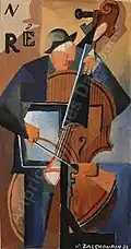 Le joueur de violoncelle (1923).