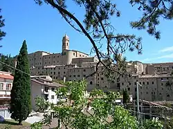 Vue sur Serra San Quirico.