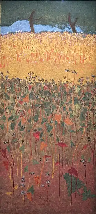 Le Champ de blé d'or et de sarrasin, vers 1900 – Musée d'Orsay, Paris.