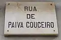 Moita - Alhos Vedros - Rue Paiva Couceiro.