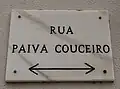 Moita - Alhos Vedros - Rue Paiva Couceiro.