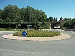 Giratoire à Seuillet