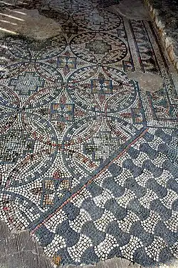 Villa de Séviac, mosaïques