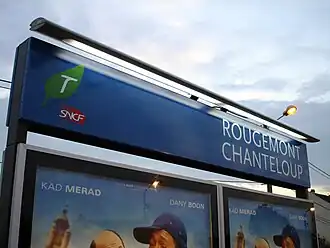 Panneau de la station.