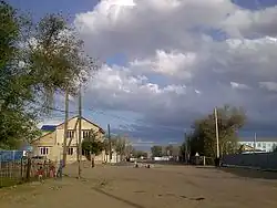 Une rue périphérique.