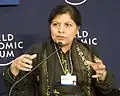 Shamshad Akhtar (en), vice-présidente de la Banque mondiale.