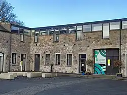 Bureaux de Sport Ireland dans la cour d'Abbotstown House.