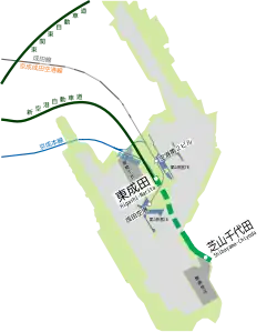 Tracé geographiquement exact de la ligne