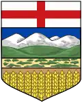 Blason de la pronvince d'Alberta