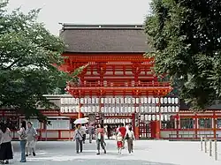 Le Shimogamo-jinja.