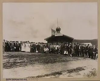 Excursion des Shriners au King Solomon's Dome le 4 août 1910