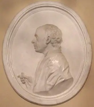 Bas-relief de Rinaldi au palais de Gatchina (1782)