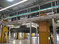 L'atelier de maintenance Orlyval, à Wissous.