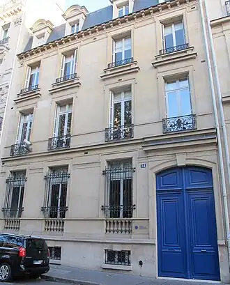 No&nbsp;34 : siège du Bureau international des Expositions.