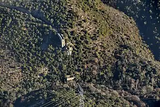 Ruines du pont de chemin de fer Tignet.