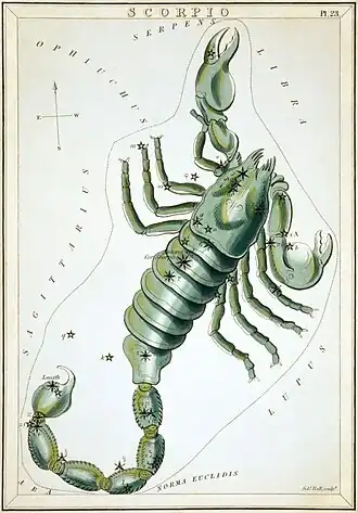 Carte no 23 : Le Scorpion