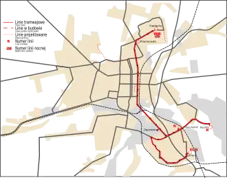 Image illustrative de l’article Tramway de Częstochowa