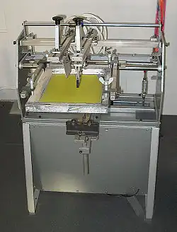 Machine de sérigraphie industrielle