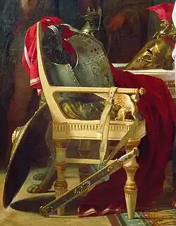 Confiance d'Alexandre, détail 1.